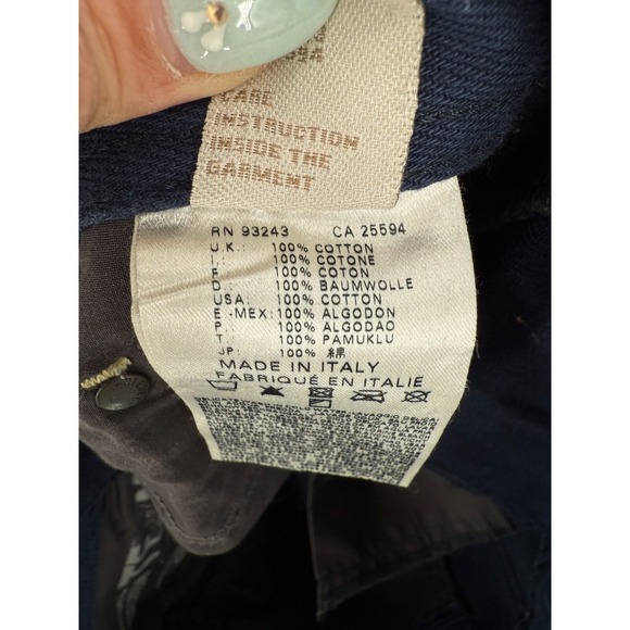 Diesel Mens Dark Blue Braddom Regular Slim Carrot Jeans Size 32 Classic Italy - Picture 11 of 15